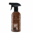 Weihnachtliche Flasche mit Pferdepflege und drei Ponys am Etikett